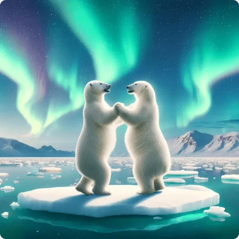 dancing polar bears